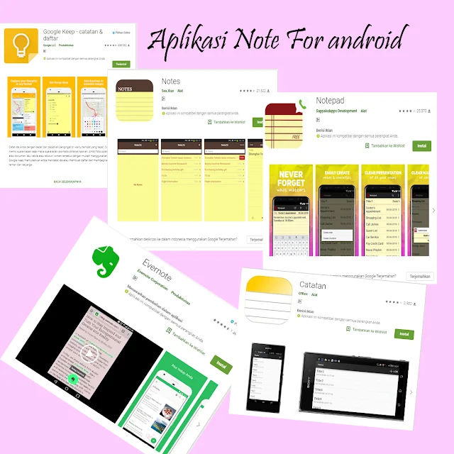 Aplikasi Note dan Memo Untuk Memudahkan Kamu Membuat Catatan Digital