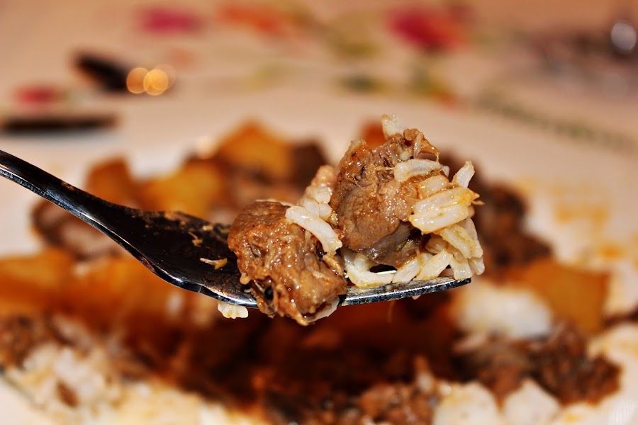 CALDERETA DE CORDERO CON THERMOMIX