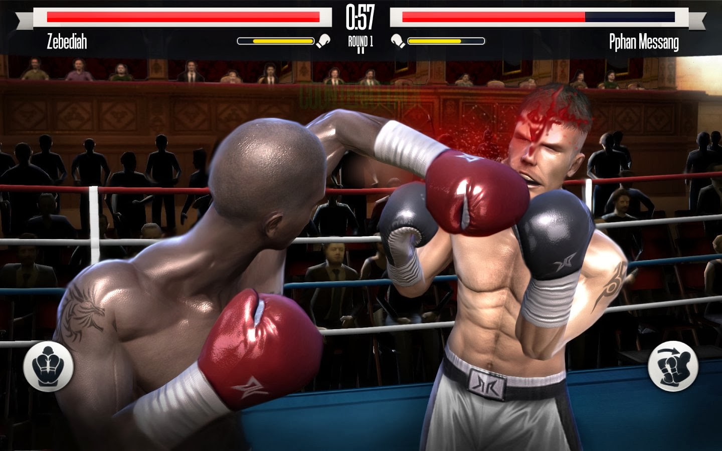 Untilited boxing game