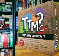 Le jeu Tu Te Mets Combien à découvrir au 8uit à 10mnde Montpellier pour jouer en équipe et évaluer ses connaissances et rire au 8uit café ludique