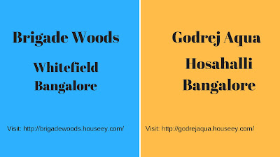 Brigade Woods Whitefield And Godrej Aqua Hosahalli Brigade Woods and Godrej Aqua is located in Bangalore