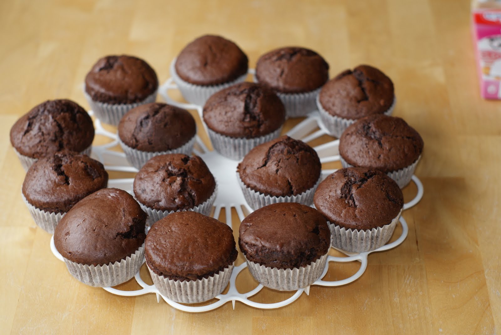 Helen&amp;#39;s Road to Wellville: Schokoladen-Muffins/Chocolate Muffins