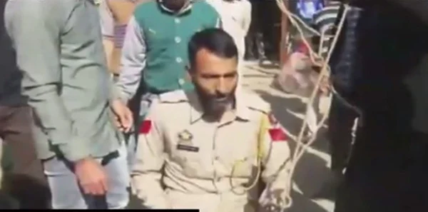 News, National, Police, Kashmir, Mobile, Case, Kashmir Cop Tied To Chair, Roughed Up Allegedly For Taking Photo Of Woman