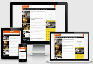 MDCamp AMP HTML Blogger Template