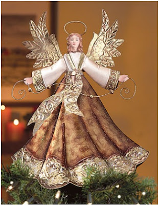 decorar el arbol con un ángel en la punta decorar el arbol con un ángel en la punta