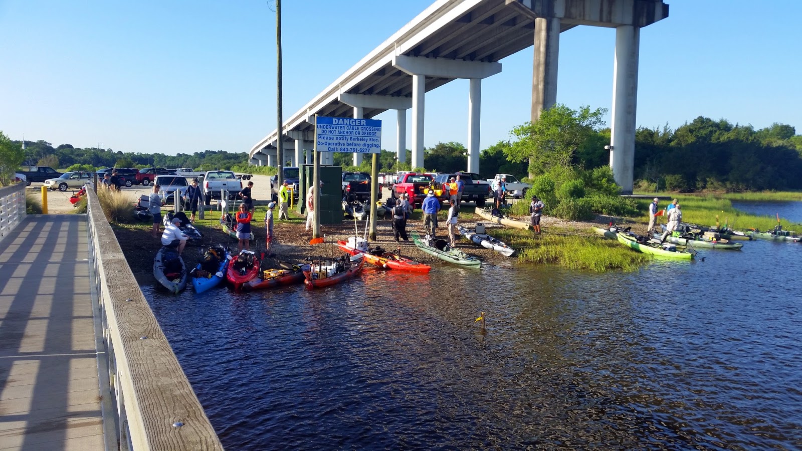 boat landing charleston sc lowcountry kayak anglers heroes on the water event at boat landing charleston sc lowcountry kayak anglers heroes on the water event at