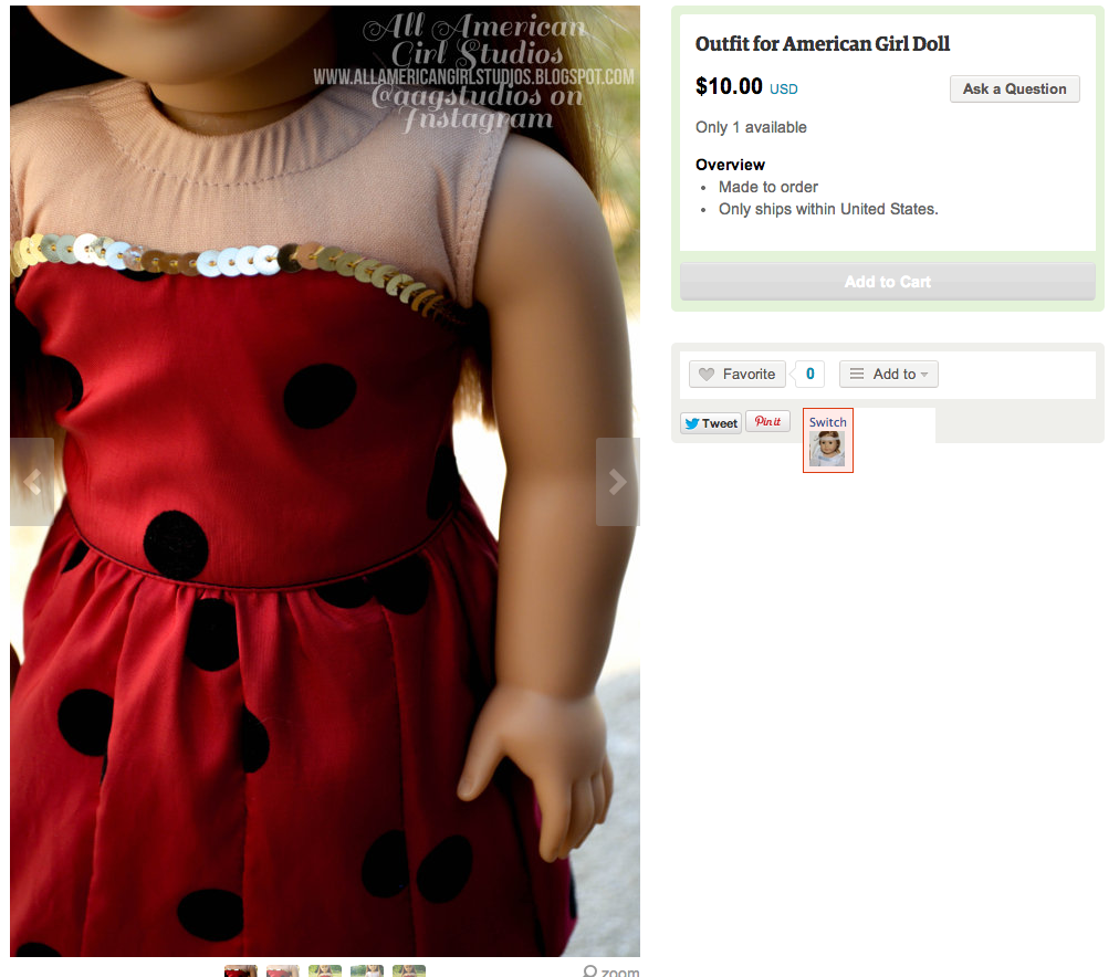 The Doll Wardrobe Branding Your Etsy Squares Shop Critique 1