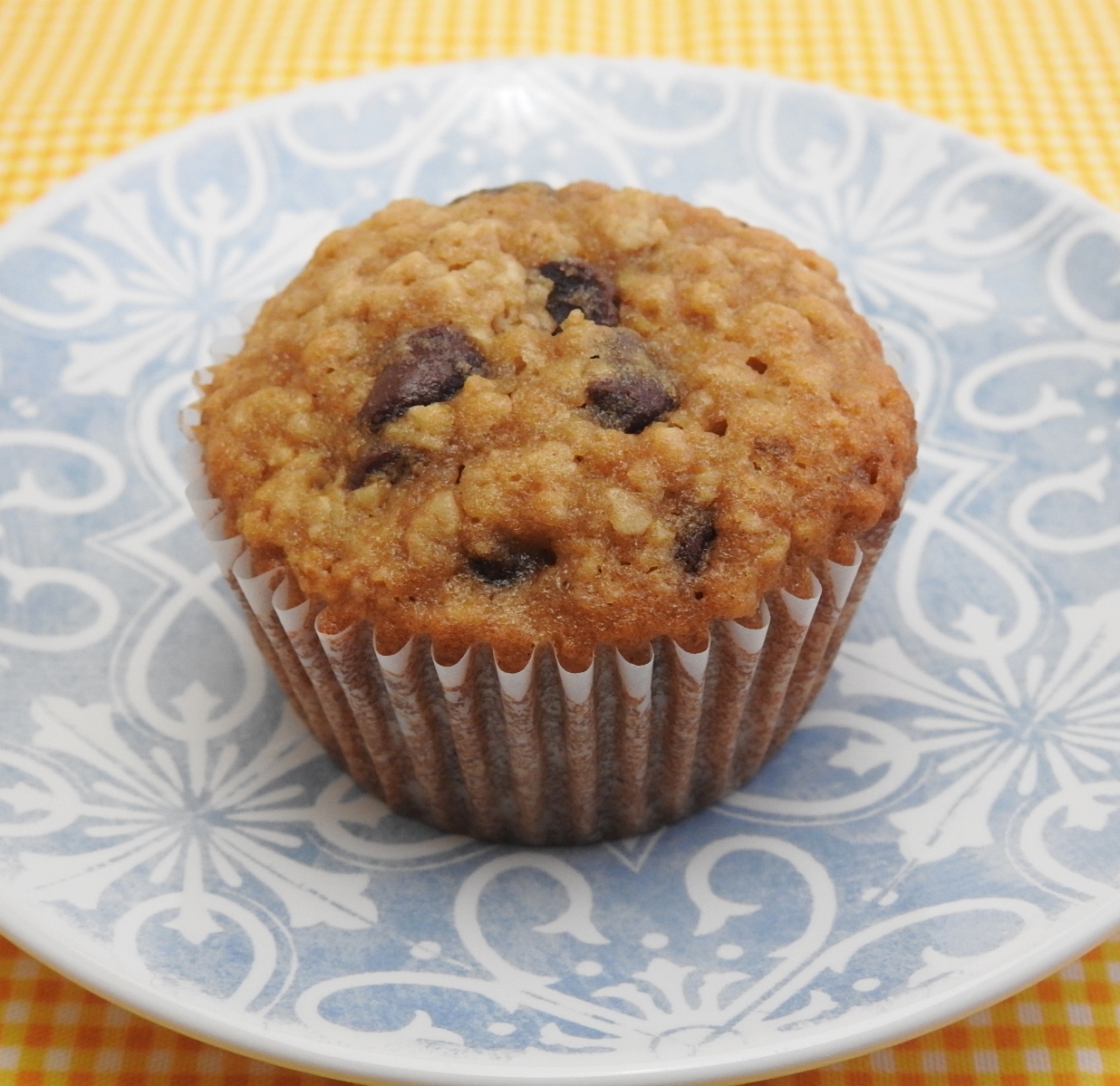 Chocolate Chip Oatmeal Muffins