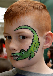 face painting animal alligator paint crocodile designs faces paintings boys njfacepainter larissa animals easy dinosaur snake cheek facepaint alligators krokodil