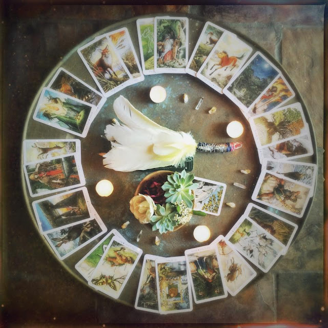 Galia Alena Medicine Wheel,  wheel of the year, 13 Moon Readings, tarot