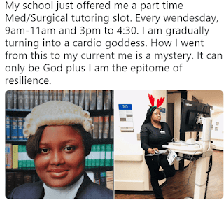 Meet Nigerian Lawyer Who Is Now Training As A Medical Doctor 