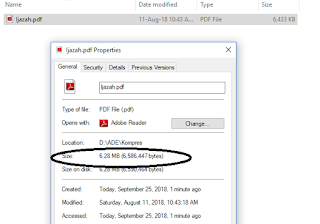 Cara Mengecilkan Ukuran Dokumen PDF Untuk Daftar CPNS