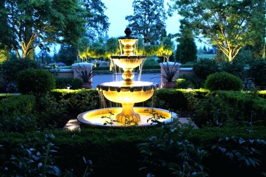 Fountain lights Enhance the aesthetics of your surrounding landscape