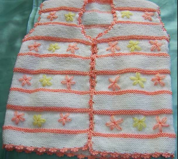 kundak bebek yeleği modeli Örgü Modelleri