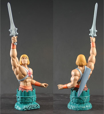 He-Man Masters of the Universe Filmation Mini Bust Paperweight