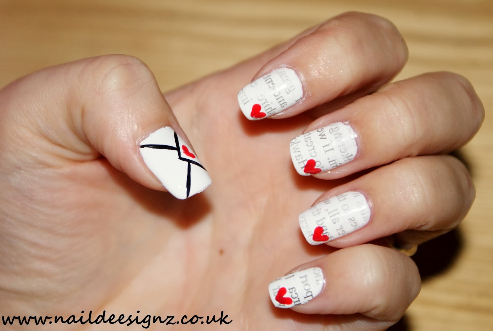 Letter Nail Art Designs - wide 1