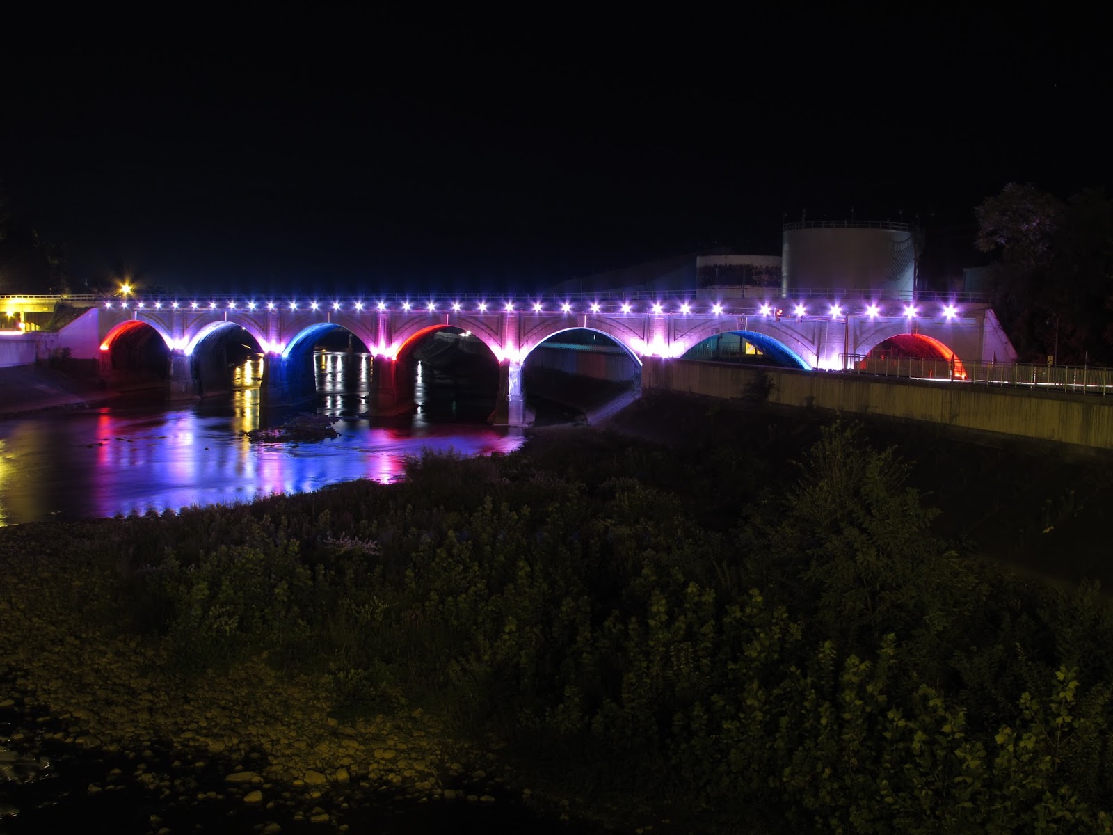 Johnstown At Night Historic Stone Bridge And Inclined Plane Interesting Pennsylvania And Beyond