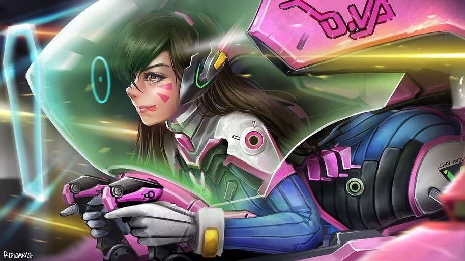 D Va Overwatch 4k Wallpaper 82