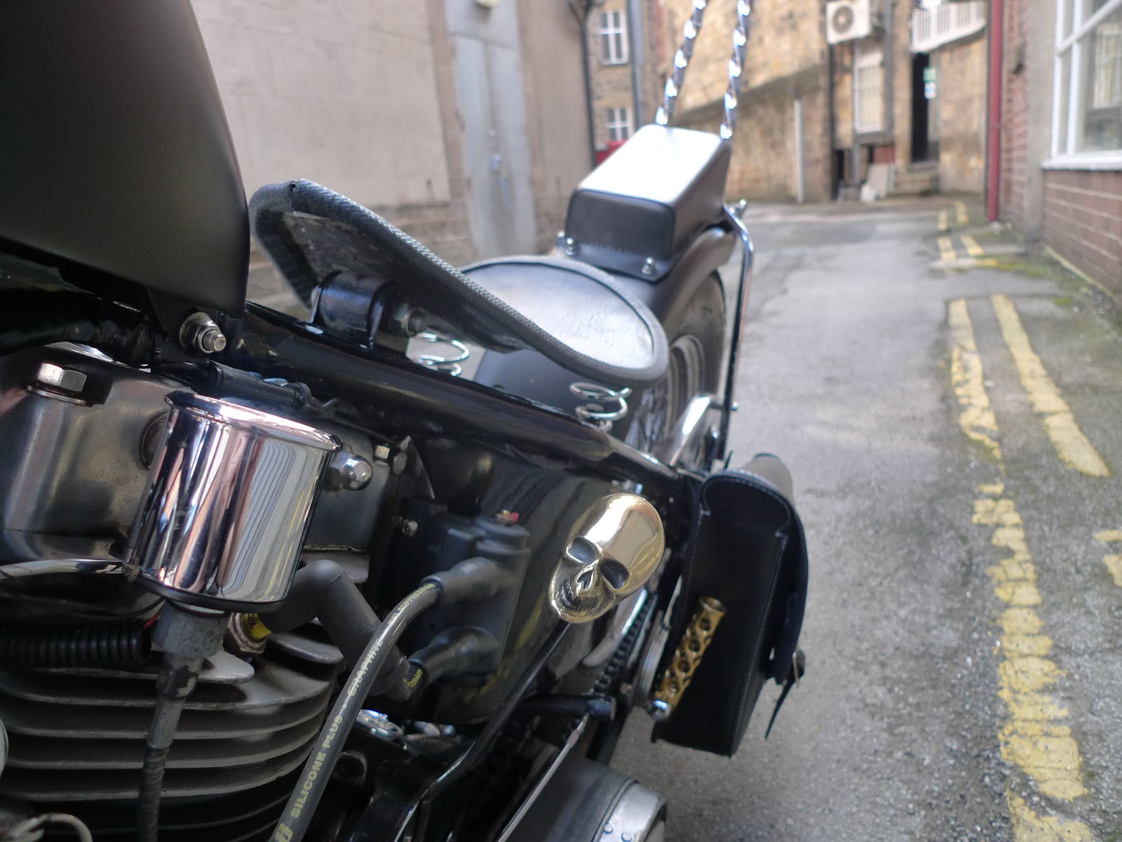 76 Shovelhead Jockey Shift