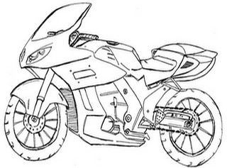 Desenhos de carros e motos - Desenhos de carros e motos