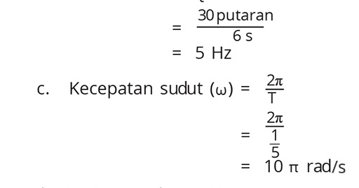 Contoh Soal Gerak Melingkar Beserta Jawaban