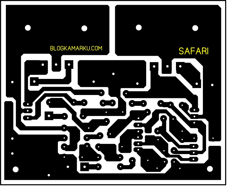Layout Pcb Power Amplifier 2000 Watt