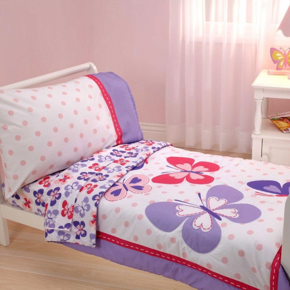 Bed cover for your daughter's room decorating HOME INTERIOR DESIGN