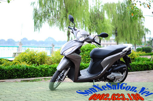 Sơn xe Honda Vision 2014 màu xám zin cực đẹp