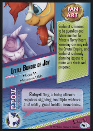 My Little Pony Little Bundle of Joy Series 4 Trading Card