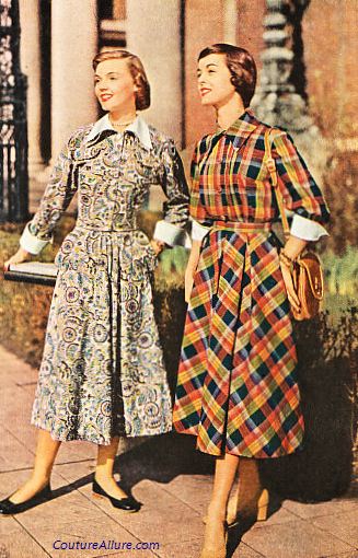 Couture Allure Vintage Fashion: Sew It Yourself Dresses - 1950