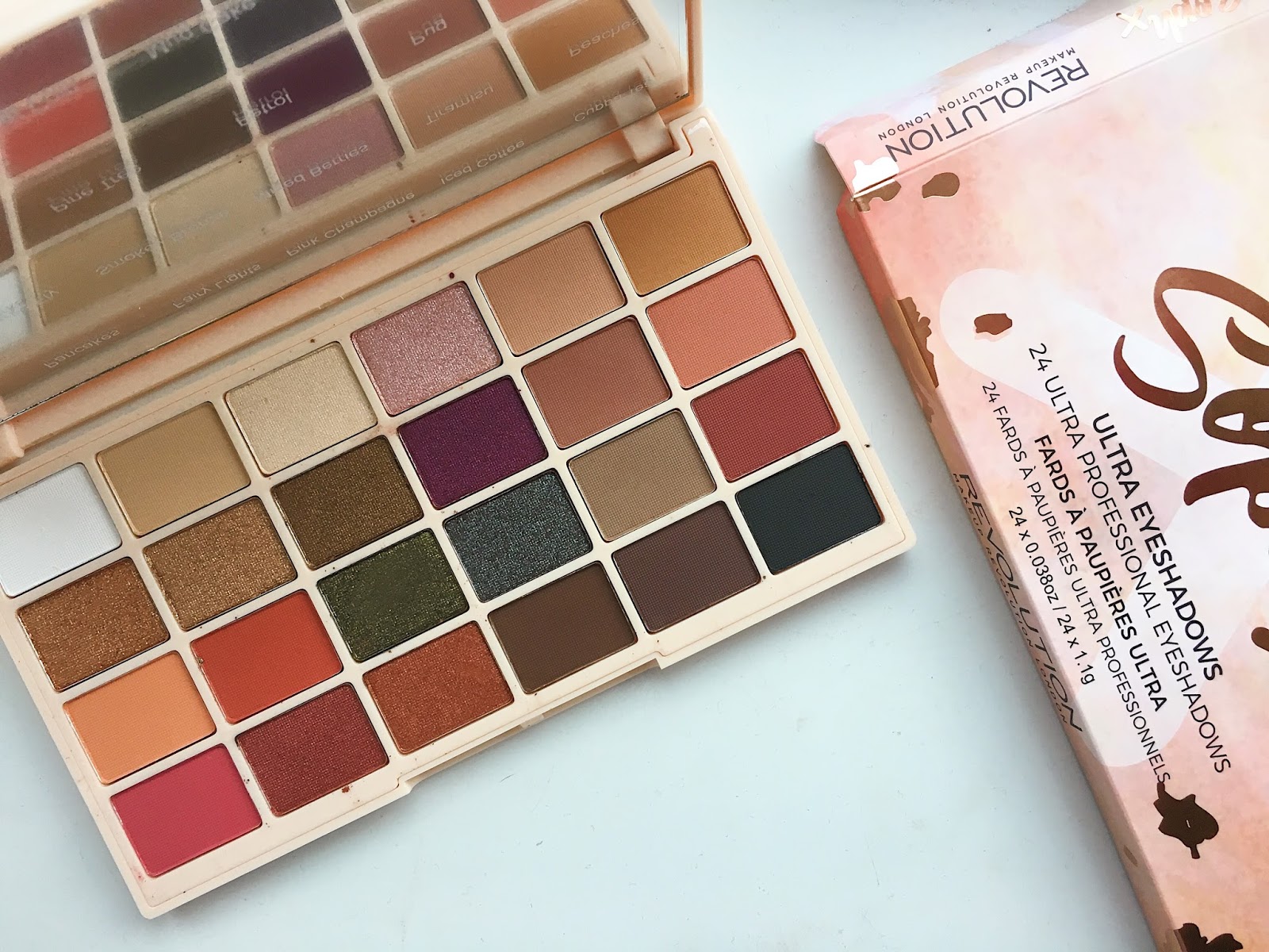 Soph x makeup revolution palette review Soph x makeup revolution palette review