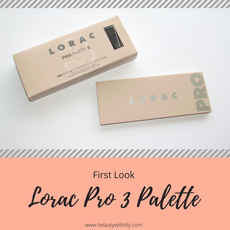 First look and swatches of the NEW Lorac Pro 3 Palette | beautywithlily.com