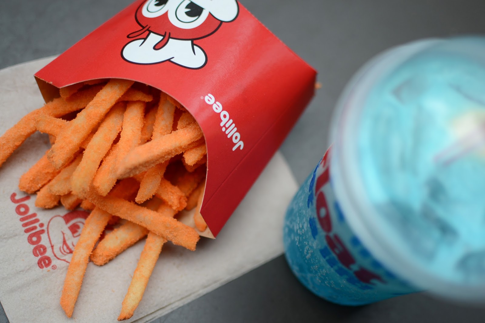 The Perfect Snack Jollibee's Crispy Flavored Fries and Fruity Floats