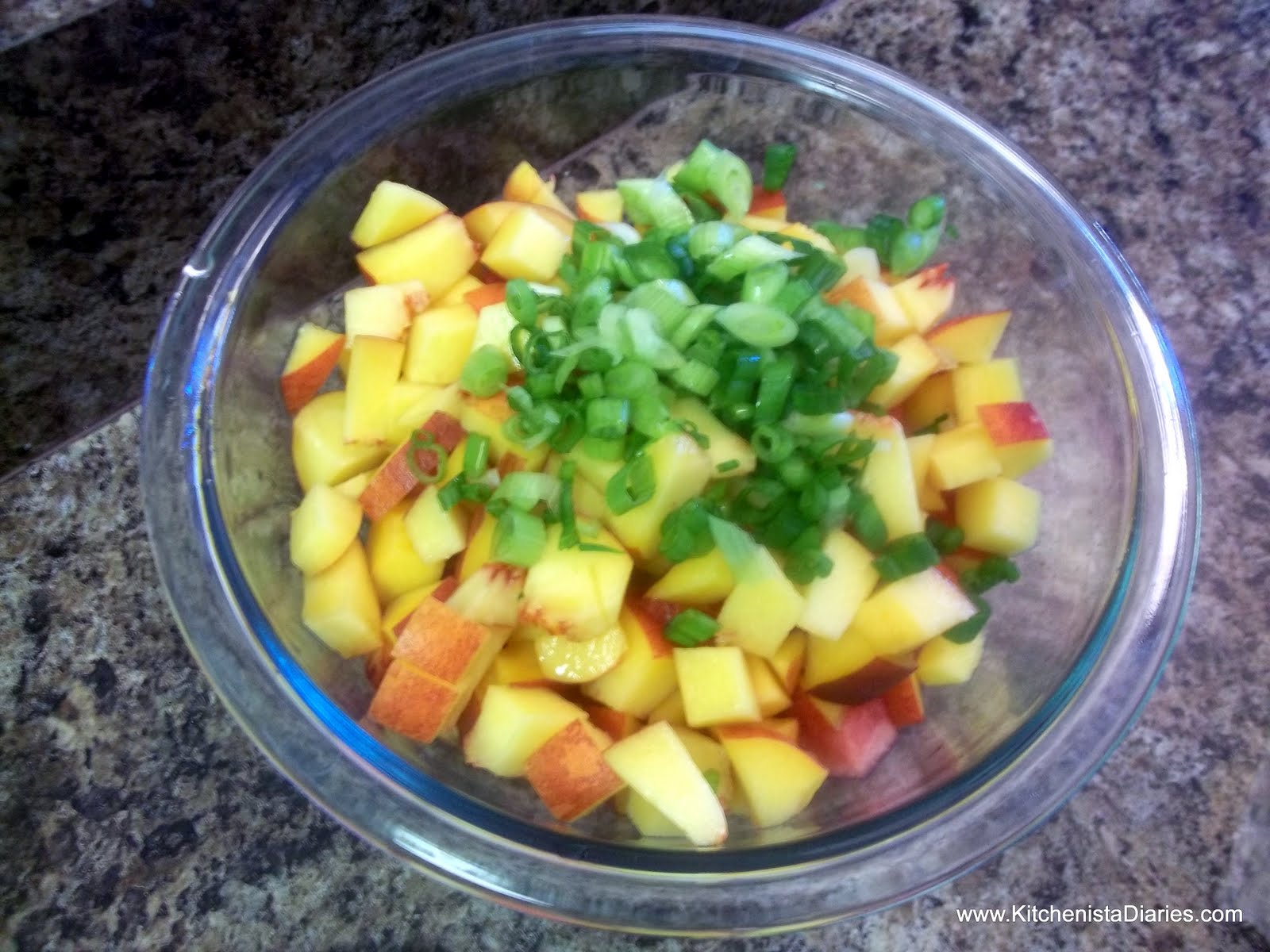 Watermelon & Peach Salsa (and 2 bonus taco recipes!) - The Kitchenista ...