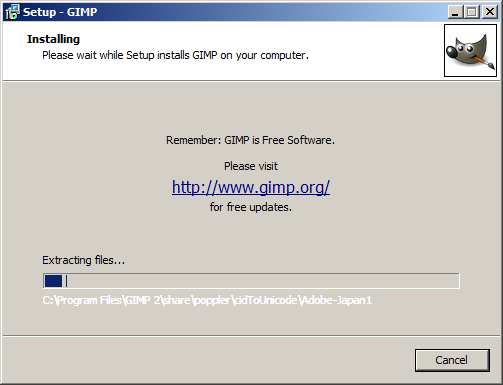 تحميل وتثبيت برنامج GIMP 2 بديل الفوتوشوب المجاني  