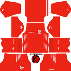 Tunisia 2018 World Cup Kit -  Dream League Soccer Kits