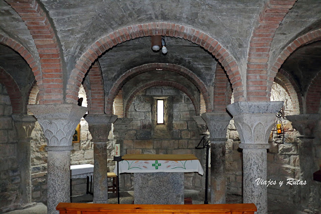 Cripta de Iglesia parroquial de Santa María de Ainsa