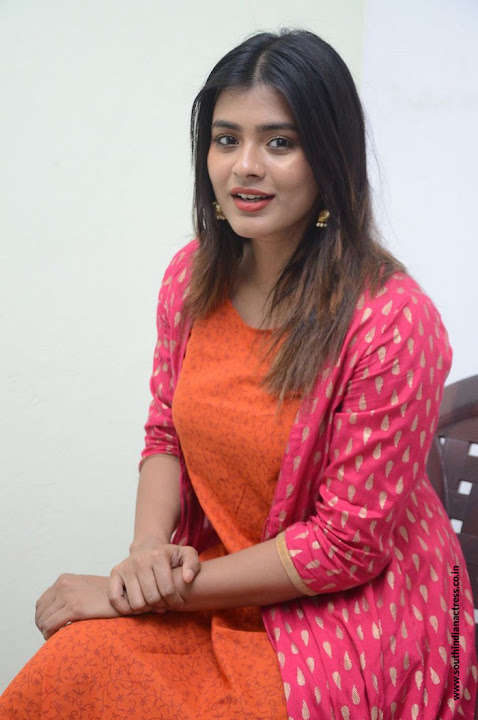 Hebah Patel at Angel movie Interview