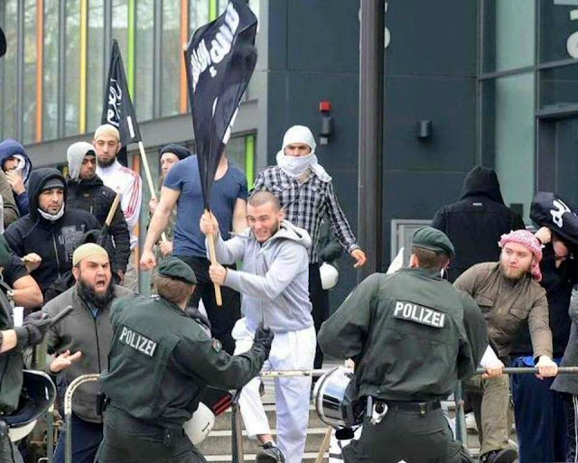 Η σημαία του ISIS εμφανίστηκε στην Γερμανία