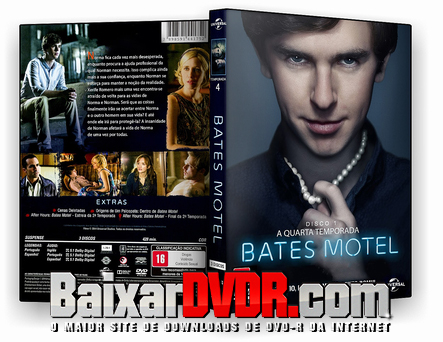 Bates Motel – 4ª Temporada Completa (2016) DVD-R Bates Motel – 4ª Temporada Completa (2016) DVD-R