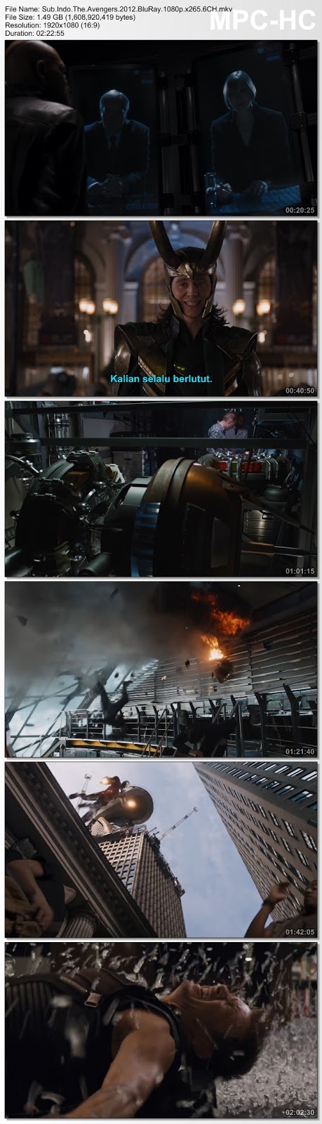 Screenshots Download Film Gratis The Avengers (2012) BluRay 480p MP4 Subtitle Indonesia 3gp Screenshots Download Film Gratis The Avengers (2012) BluRay 480p MP4 Subtitle Bahasa Indonesia 3GP