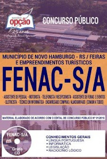 Baixar Apostila Concurso FENAC S/A 2018 PDF Download