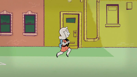 Sidewalk, un corto de Celia Bullwinkel