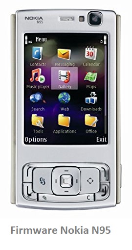 Firmware Nokia N95 Tempat download file flash Nokia N95