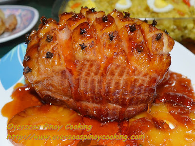 Pineapple Honey Glazed Ham