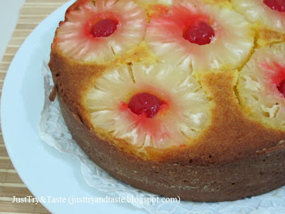 Resep Cake Nanas - Pineapple Upside Down Cake
