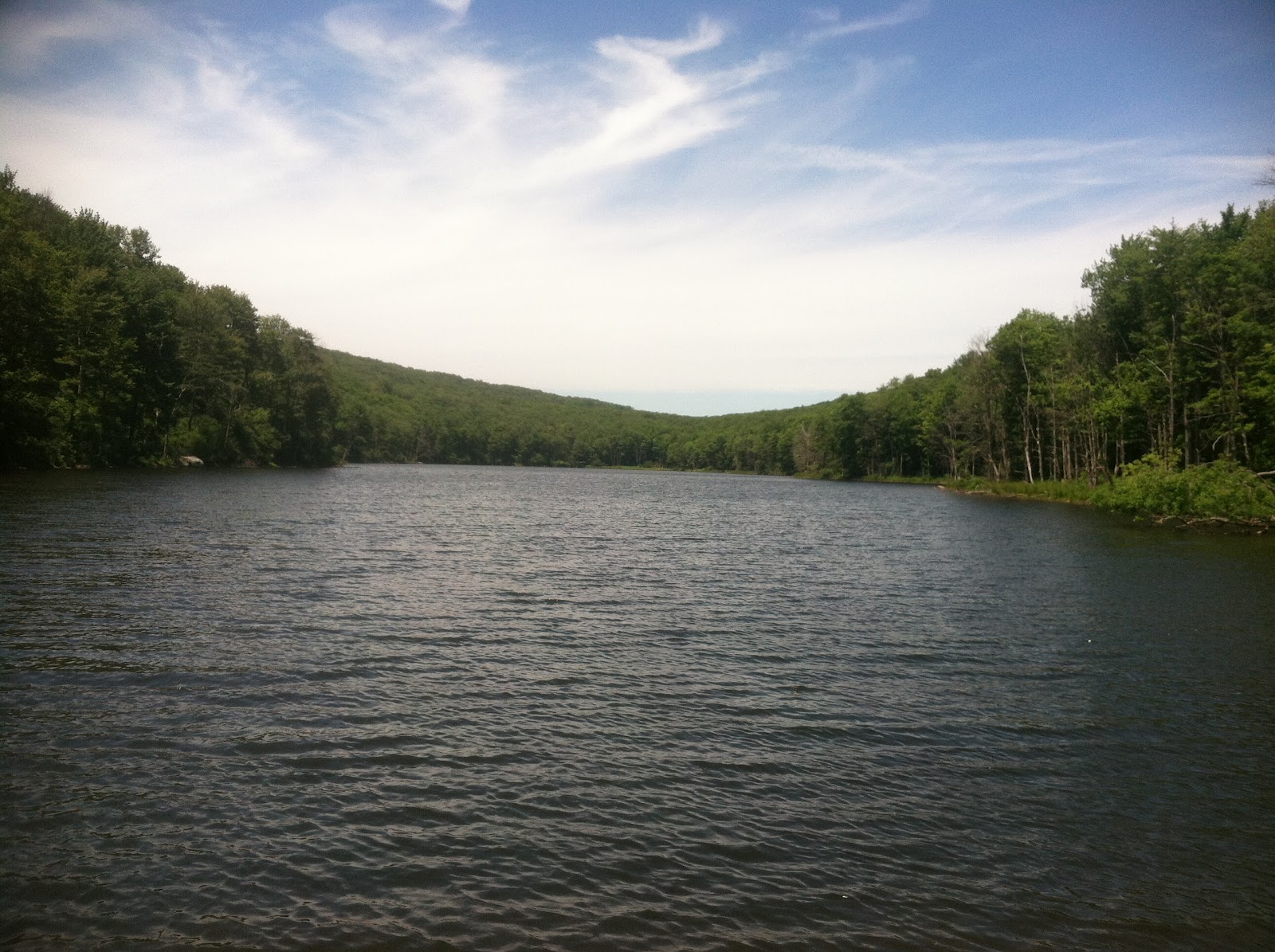 Hiking Trout Pond Hike Catskill Mountains, New York June 30, 2012