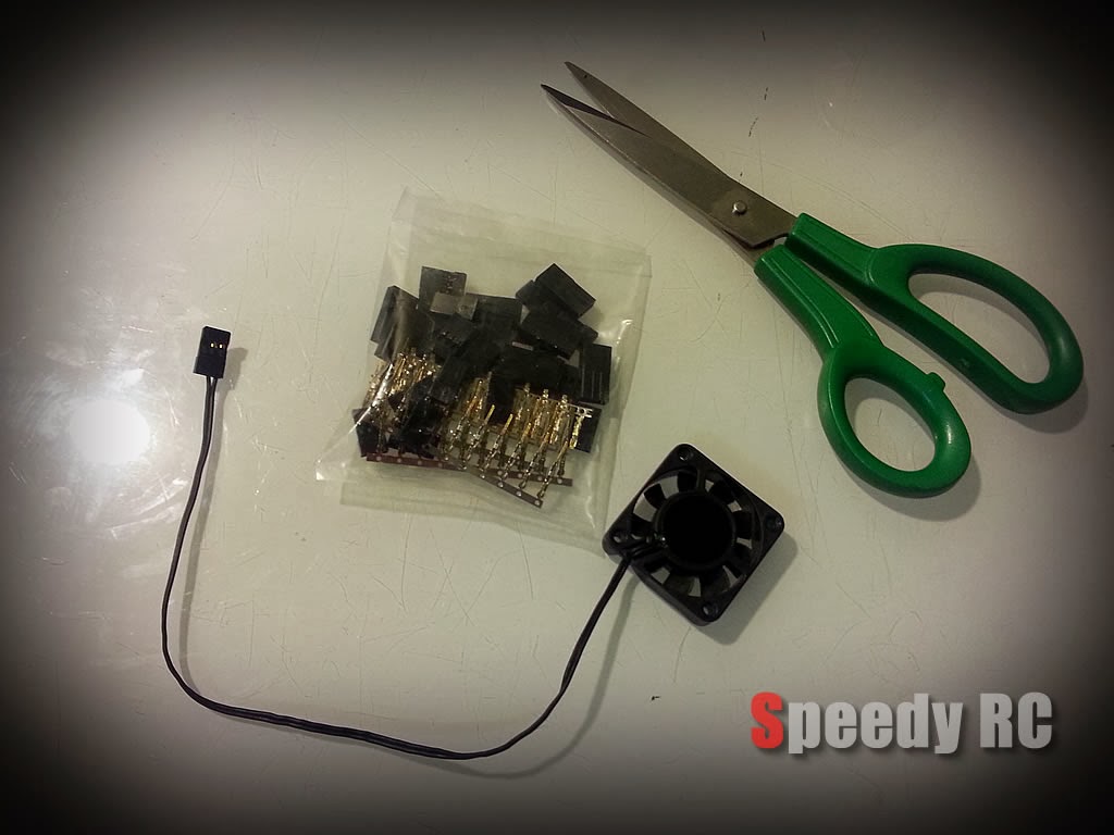 Speedy RC Racing Blog How to Shorten lead for RC Servo and Fan