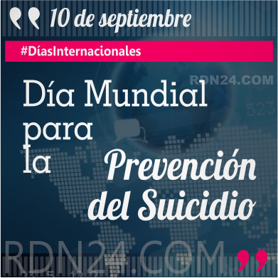 Día Mundial para la Prevención del Suicidio #DíasInternacionales