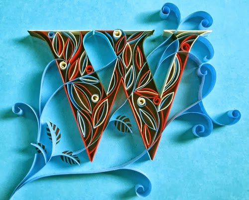 23-W-Quilling-Illustrator-Typographer-Calligrapher-Paper-Sculptor-Sabeena-Karnik-Mumbai-India-Sculptures-A-to-Z-www-designstack-co